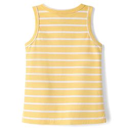 Babyhug 100% Cotton Antibacterial Sleeveless Striped Vests With Bear Print Pack of 3 - Multicolor