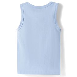 Babyhug 100% Cotton Single Jersey Knit Antibacterial Sleeveless Vests With Animal Print Pack of 3 - Multicolr