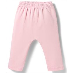 Babyhug Cotton Knit Full Sleeves Front Open Text Printed Footed Sleepsuit with Cap - Pink