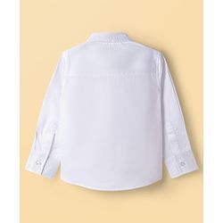 Babyhug Knit Full Sleeves Checks 3 Piece Party Suit With Bow - Green