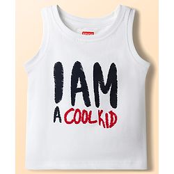 Babyhug Knitted Half Sleeves Jacket With Text Printed Inner Tee - Red