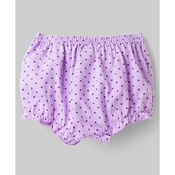 Babyhug 100% Cotton Knit Antibacterial Bloomers with Floral Print Pack of 3 - Multicolor