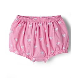 Babyhug 100% Cotton Knit Antibacterial Printed Bloomers Pack of 5 - Multicolor