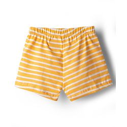 Babyhug 100% Cotton Knit Antibacterial Striped & Tiger Printed Trunks Pack of 3 - Multicolor
