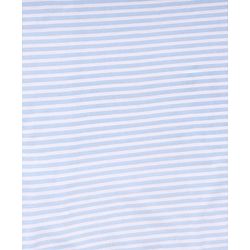 Babyhug Cotton Knit Hooded Wrapper With Elephant Applique L 76 x B 76 cm - Light Blue