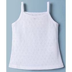 Babyhug 100% Cotton Single Jersey Knit Antibacterial Sleeveless Slips Pack of 3 - Multicolor