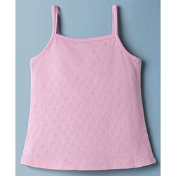 Babyhug 100% Cotton Single Jersey Knit Antibacterial Sleeveless Slips Pack of 3 - Multicolor