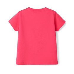 Babyhug Cotton Knit Half Sleeves T-Shirt & Capri Night Suit with Unicorn Print - Pink & Blue