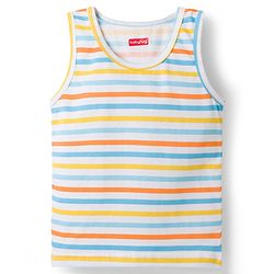 Babyhug 100% Cotton Single Jersey Knit Sleeveless Vests With Bear & Car Print Pack of 3 - Multicolor