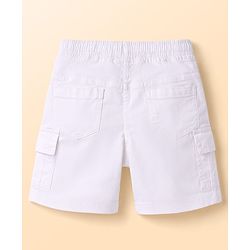 Babyhug Cotton Woven Half Sleeves Checks Shirt & Shorts Set - Green & White