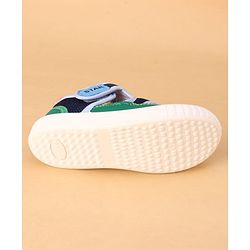 Cute Walk by Babyhug Velcro Closure Solid Casual Shoes - Navy Blue