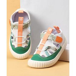 Cute Walk by Babyhug Velcro Closure Printed Casual Shoes - Pink