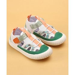 Cute Walk by Babyhug Velcro Closure Printed Casual Shoes - Pink