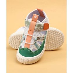 Cute Walk by Babyhug Velcro Closure Printed Casual Shoes - Pink