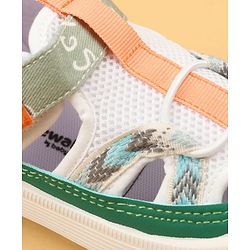 Cute Walk by Babyhug Velcro Closure Printed Casual Shoes - Pink