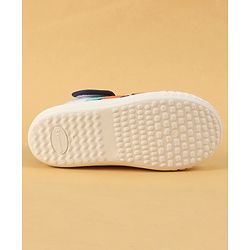 Cute Walk by Babyhug Velcro Closure Casual Shoes with Unicorn Pint - Blue