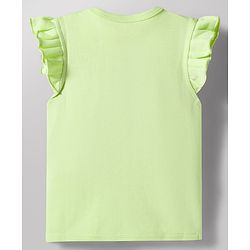 Babyhug Disney Interlock Knit Half Sleeves Frill Jhablas With Minnie Mouse Graphic Print Pack of 2 - Multicolor