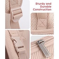 Babyhug UrbanEase Premium Diaper Backpack with Changing Mat - Pink