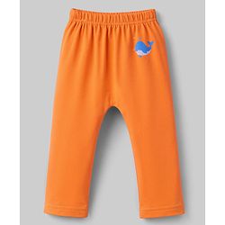 Babyhug Cotton Knit Full Length Diaper Leggings With Sea Life Print Pack of 3 - Multicolor