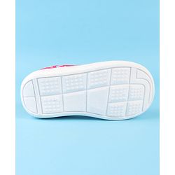 Cute Walk by Babyhug Slip On Casual Shoes with Rainbow Print - Pink & Yellow