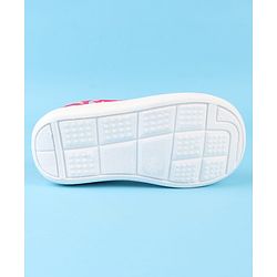 Cute Walk by Babyhug Slip On Casual Shoes with Rainbow Print - Pink & Yellow