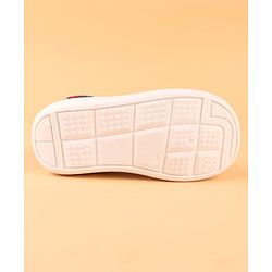 Cute Walk by Babyhug Slip On Casual Shoes with Dino Print - Blue & Red