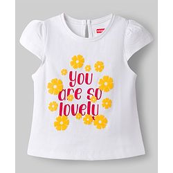 Babyhug Cotton Knit T-Shirts Half Sleeves with Graphics Multi Color 9-12 Months Pack of 3