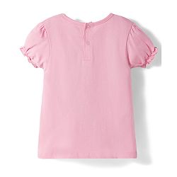 Babyhug Cotton Knit Half Sleeves T-Shirts with Heart Patch Pack of 3 - Multicolor