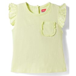 Babyhug Cotton Knit Half Sleeves Solid T-Shirts Pack of 3 - Multicolor
