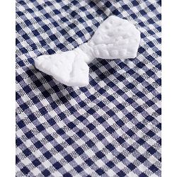 Babyhug Single Jersey Knit Sleeveless Checkered Top & Shorts Set - Multicolour & White