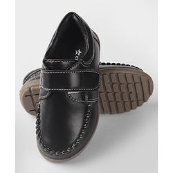 Cute Walk By Babyhug Velcro Closure Formal & Party Wear Shoes - Black