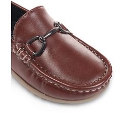 Cute Walk by Babyhug Slip On Loafers With Applique - Brown