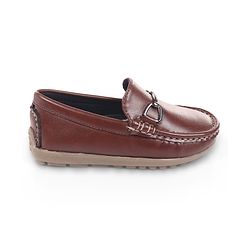 Cute Walk by Babyhug Slip On Loafers With Applique - Brown