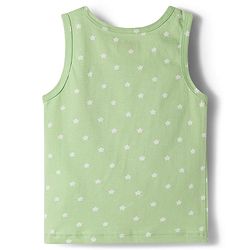 Babyhug 100% Cotton Knit Sleeveless Sando Vests with Animal Print Pack of 3 - Multicolor
