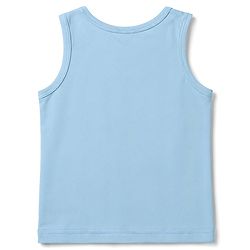 Babyhug Single Jersey Knit Sleeveless Striped & Boat Printed Sando Pack Of 3 - Multicolour