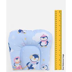 Babyhug U Shape Pillow Penguin Print - Green