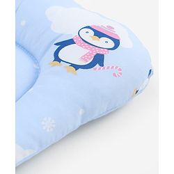Babyhug U Shape Pillow Penguin Print - Green
