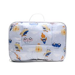 Babyhug 100% Cotton Sleeping Bag cum Carry Nest Penguin Print - Blue| Soft & Cozy| Light Weight & Easy to Carry| Travel Friendly| Easy Zipper Closure| New Born Essential| Washable| Gifting Option
