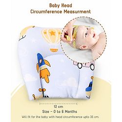 Babyhug Premium 100% Cotton Mattress Set with Mosquito Net & Pillow  Transport Print Blue| Soft Cushioned Bedding | 0-12 Months| New Born Essential| Easy Zipper Closure| Foldable & Travel-Friendly