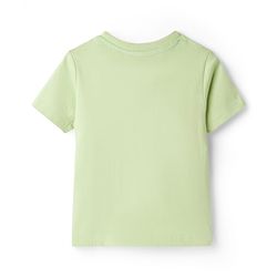 Babyhug  Cotton  Knit Half Sleeves T-Shirt with Dino Print - Multicolor