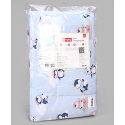 Babyhug Diaper Changing Mat Set of 3 with Removable Waterproof Dry Sheet Penguin Print -Green| Soft & Breathable| Absorbent Top Layer| Leakproof| Reusable| Quick Dry| Travel Friendly| Machine Washable