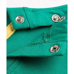 Babyhug Cotton Knit Half Sleeves T-Shirts with Animal & Striped Print Pack of 3 - Blue Turquoise & White