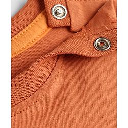 Babyhug Cotton Knit T-Shirt with Graphics Half Sleeves Round Neck Multi Color 6-9 Months