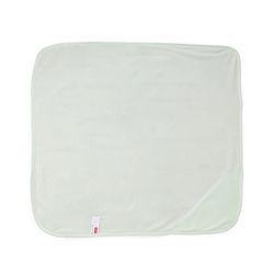 Babyhug Cotton Knit Solid Hooded Wrapper L 74 x B 74 cm - Mint Green