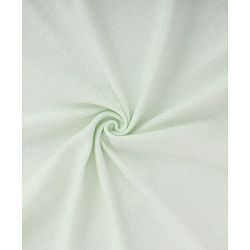 Babyhug Cotton Knit Solid Hooded Wrapper L 74 x B 74 cm - Mint Green