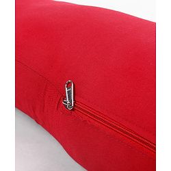 Babyhug 100% Cotton Flexible & Supportive H Shape Maternity Pillow with Extra Support - Maroon | Soft yet Firm | Breathable Fabric | Sleep Feeding & Back Support | Ideal for Pregnant Women | Facilitates Peaceful Sleep | Full body Support