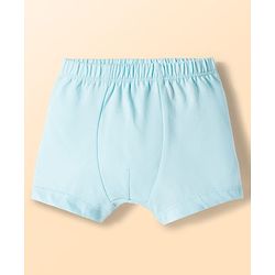 Babyhug 100% Cotton Knit Beach Theme & Striped Trunks Pack Of 3 - Multicolour