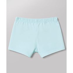 Babyhug 100% Cotton Single Jersey Knit Striped & Car Printed Trunks Pack of 3 -Aqua & White