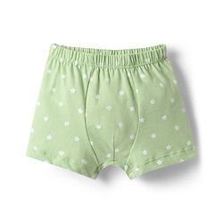Babyhug 100% Cotton Knit Trunks with Animal & Star Print Pack of 3 - Multicolor
