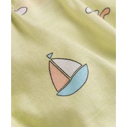 Babyhug 100% Cotton Knit Striped & Sea Life & Nautical Theme Printed Briefs Pack Of 3 - Briefs